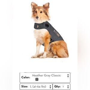 THUNDERSHIRT for dogs, size L